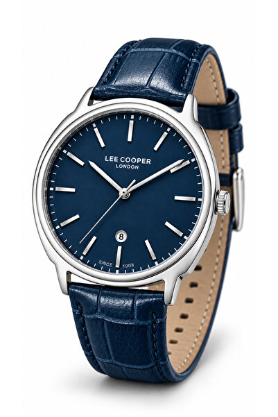 Lee Cooper OTKLC000012 Erkek Deri Kordonlu Quartz Kol Saati