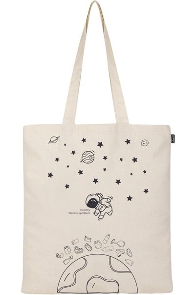Eco Right EcoRight 100% Organic Canvas Tote Bag with Zip, Eco-friendly Small ...