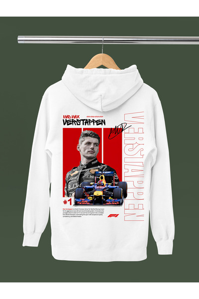 MAGORS Max Verstappen Printed New Season Cotton Long Sleeved 3 Yarn Fleece Ho...