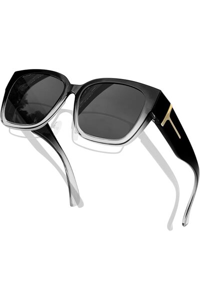 KANASTAL Oversized Sunglasses Polarized Fit Over Glasses UV400 Sunglasses