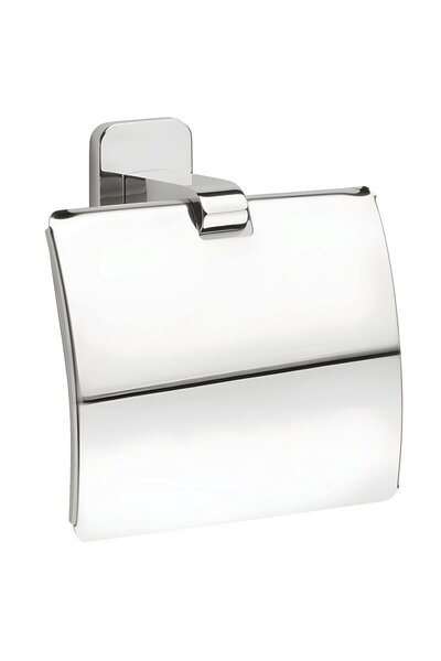 OEM Toilet paper holder, Tatay Slim S6750400, with flap, 12 x 11.5 x 4.5 cm