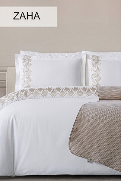 İyi Geceler İstanbul Hcw Double Bedding Set with Cover - Zaha