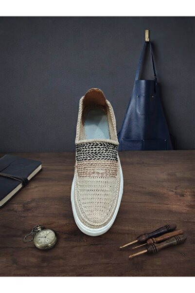 orifkozmo 100% Handmade Hand-Knitted Men's Espadrilles & Lightweight Casual S...