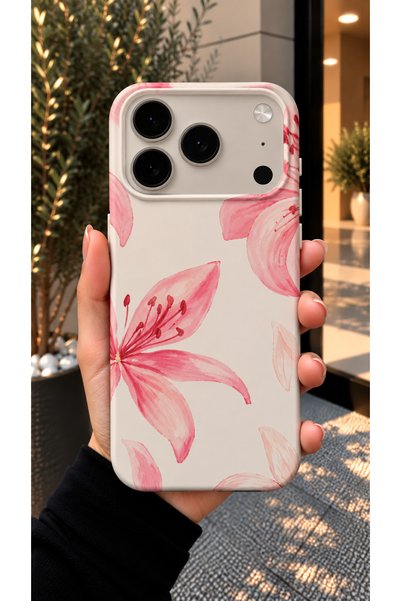 OVADA İphone 17 Pro Max / 18 Pro Max uyumlu Desenli Silikon Kılıf