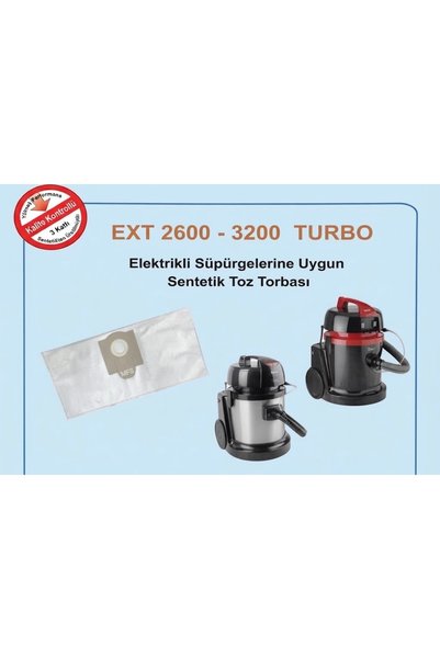 MFS Sac de praf din pânză compatibil Fakir 1460 SS / Compact 8000s / S 20 Öko Power (5 bucăți)