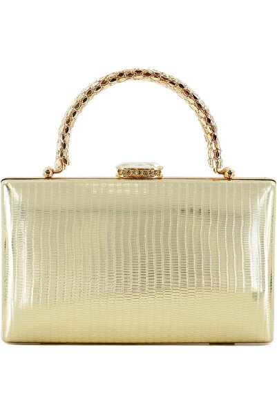 GENERAL Rhinestone Evening Handbag Clutch Purses Women's Girls Sparkly Crysta...