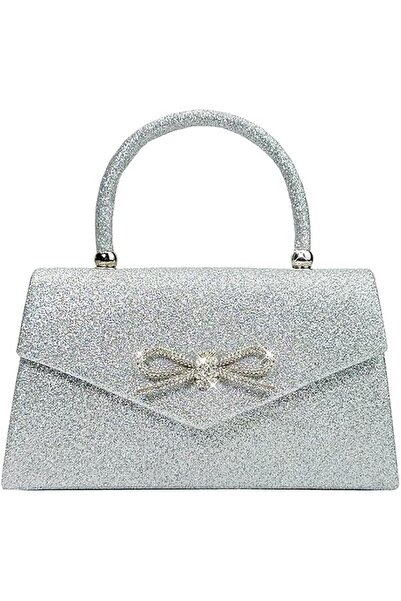 GENERAL Trisapu Womens Evening Bag Sparkly Bow Clutch Purse Wedding Party Pur...