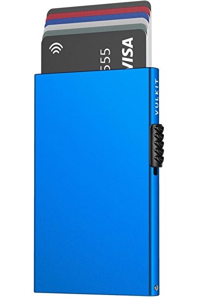 VULKIT Card Wallet for Men Holder RFID Blocking Pop Up Card Holder Women Mini...