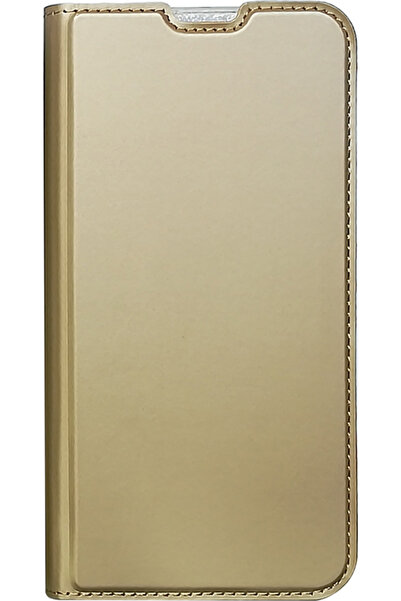 POWERTECH Θήκη Book Δερμάτινη Χρυσή (Galaxy A40) MOB-1447
