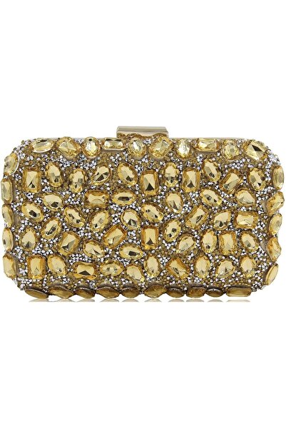 Milisente Clutch Purses For Women, Crystal Clutches Evening Bags Gemstone Clu...