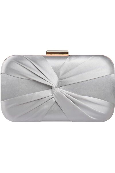 GENERAL Pleated Satin Clutch Purse For Women Wedding Bridal Clutch Bag Prom P...