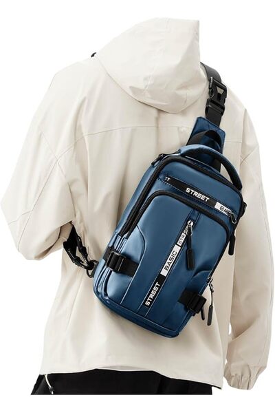 GENERAL Anti Theft Sling Crossbody Backpack Chest Bag for Men