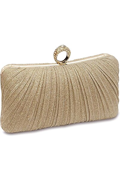 GENERAL Rhinestone Evening Handbag Clutch Purses Women's Girls Sparkly Crysta...