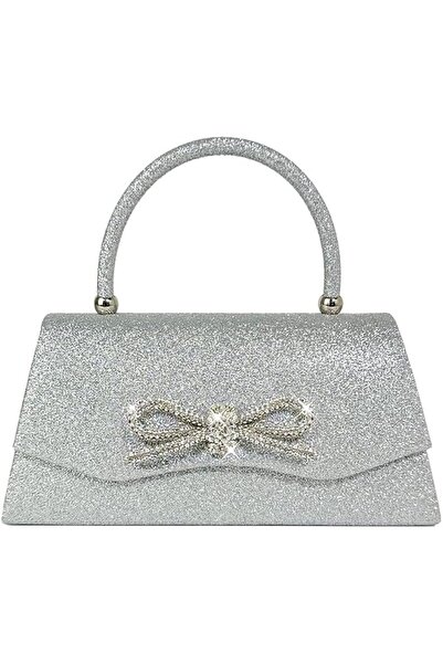 GENERAL Trisapu Womens Evening Bag Sparkly Bow Clutch Purse Wedding Party Pur...