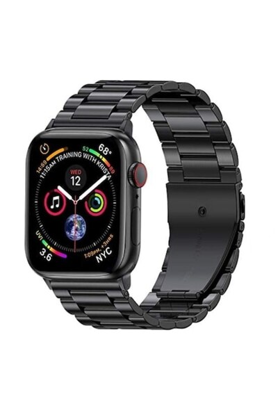 OEM Curea metalică pentru smartwatch compatibilă cu Apple Watch 1/2/3/4/5/6/7...