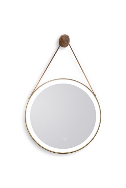 OEM Oglinda baie cu LED, Kadda H-2005, 70 x 70 cm, actionare touch, rotunda