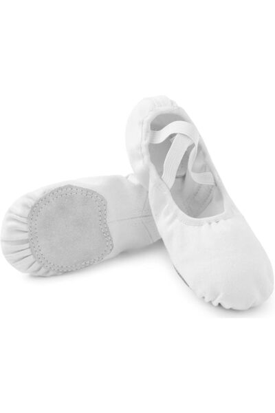 GENERAL Ballet Shoes Split Leather Sole Ballet Slippers Lycra Ballet Training...