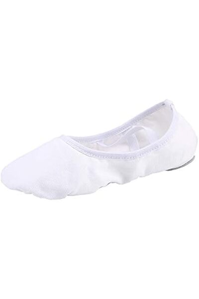 GENERAL missfiona Women Canvas Ballet Slippers Dance Shoes Adult Practice Yog...