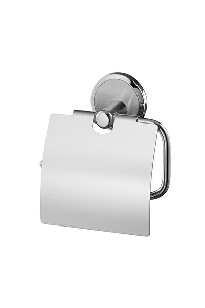 OEM Toilet paper holder, Bisk Sensation 03090, with flap, chrome