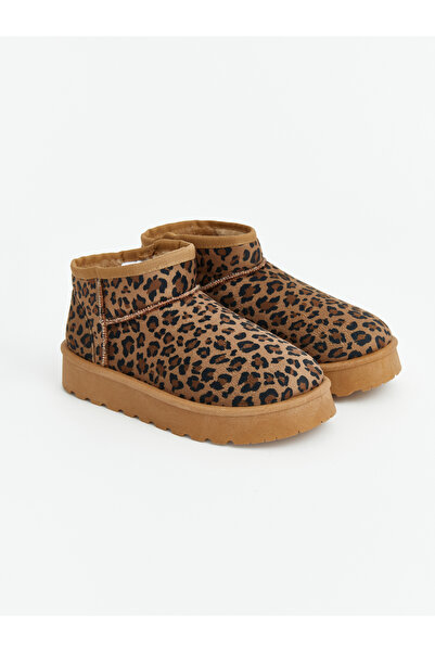 LC Waikiki Cizmă de fete cu imprimeu leopard