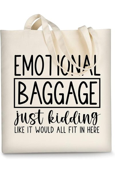 GENERAL AUSVKAI Canvas Tote Bag Aesthetic for Women, Cute Reusable Cloth Cott...