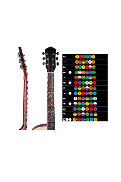 happypotam Alice A106 Klasik Gitar Teli Seti | Gitar Klavye Nota Etiketi Hediye