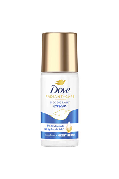 Dove Radiant Care Roll-On Deodorant Serum 3% Niacinamide + 4% Hyaluronic Acid...