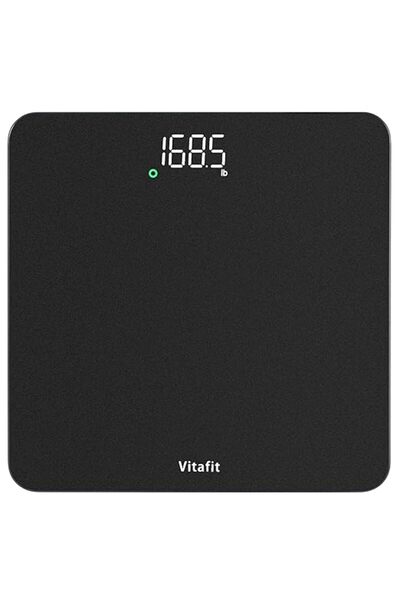 Vitafitt ميزان فيتافيت لقياس وزن الجسم بدقة 0.05 كجم، سعة 182 كجم