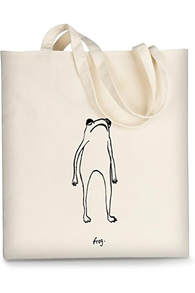 GENERAL AUSVKAI Canvas Tote Bag Aesthetic for Women, Cute Reusable Cloth Cott...