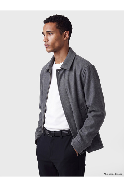 LC Waikiki Shirt Collar Men's Coat