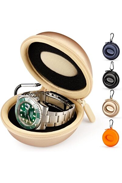 GENERAL Single Watch Storage Box: Portable Travel Watch Case and Watch Box Or...