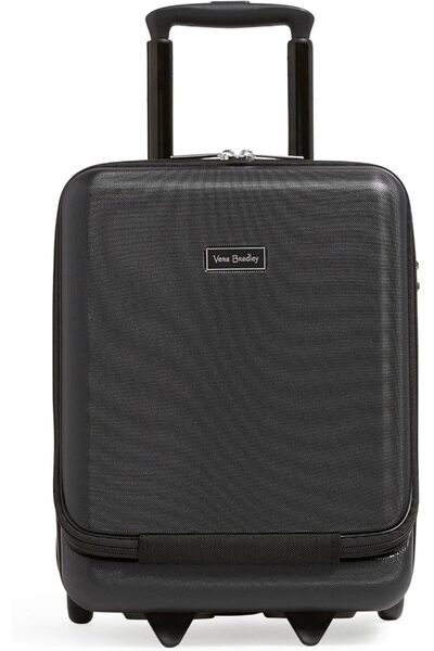 Vera Bradley Women's Hardside Underseat Rolling Suitcase Luggage