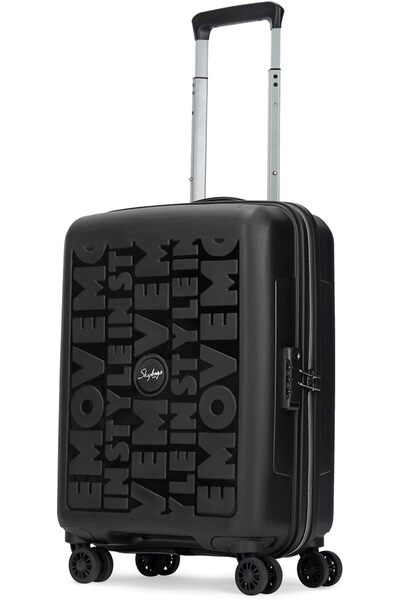 Skybags Polypropylene (PP) Play Cabin 55 Cm (Small) 8 Wheels Spinner Trolley ...