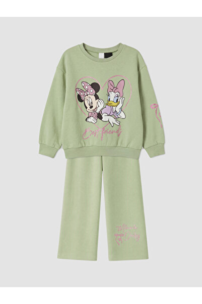 LC Waikiki Minnie Mouse Printed Girls' Set