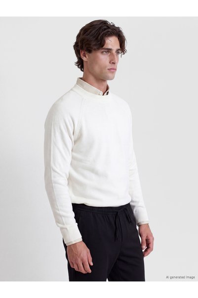 LC Waikiki Mock Neck Men's Knitwear Sweater
