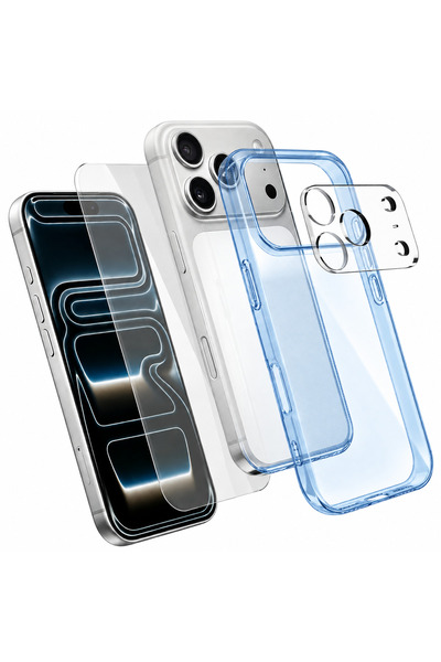 EDELFU متوافق مع iPhone 18 PRO / 17 PRO - غطاء شفاف غير قابل للاصفرار من مادة...