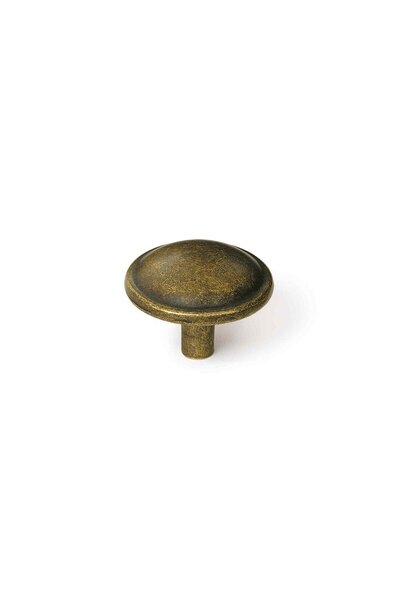 OEM Buton pentru mobila, REI, metalic, zamac, vintage, 31 x 31 x 24 mm