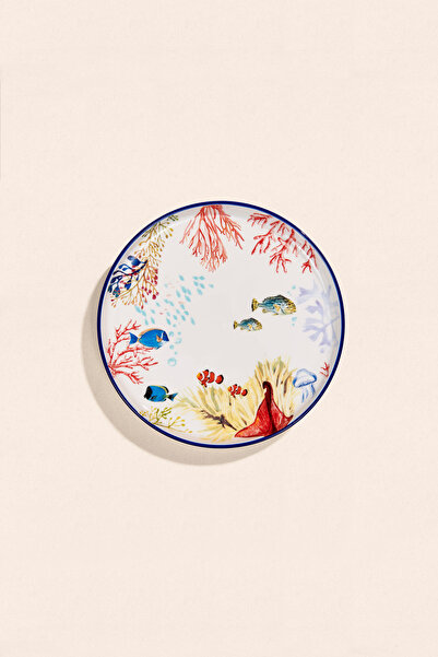 Paşabahçe Submarine Porcelain Pasta Plate