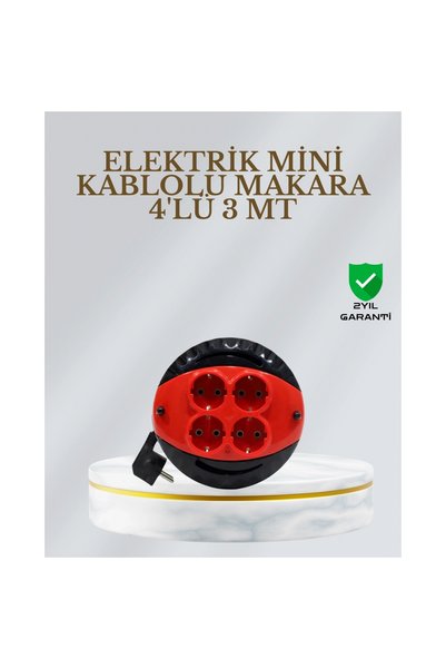 Generic Brand 3-Meter 4-Port Cable Reel with Ce Certificate