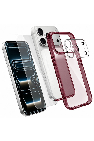 EDELFU متوافق مع iPhone 18 PRO / 17 PRO - غطاء شفاف غير قابل للاصفرار من مادة...