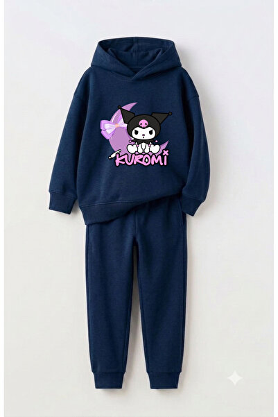 Let's Wear Exclusive for Kuromi Fans - Premium Sweatshirt & Sweatpants Set fo...