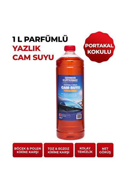 Portakal Kokulu Parfümlü Yazlık Cam Suyu 1 Litre