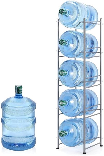 CITYRIYA LONG Water Bottle Stand, Water Jug Rack, 5 Gallon Waters Bottle Hold...
