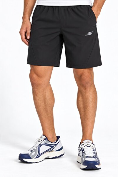 SKECHERS S2620151 M Woven Short Erkek Şort SİYAH