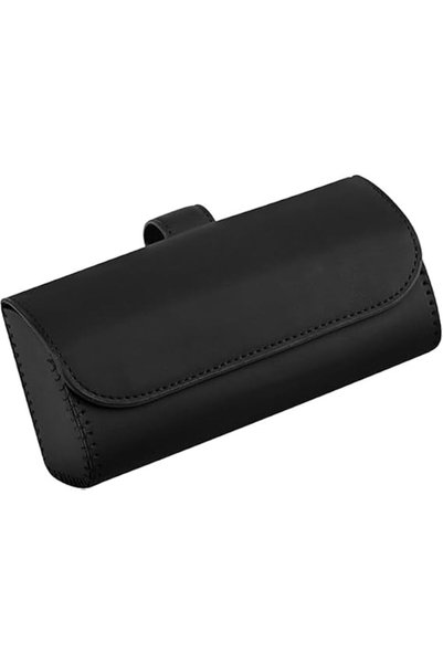 MOTRK Car Visor Sunglasses Case, Car Glasses Box with Magnetic Closure and Do...