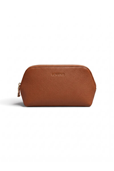 Lowenti LUNA LEATHER MAKEUP & EVERYDAY POUCH