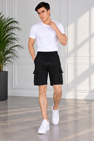 TUKSAR Unisex Comfortable Fit Cargo Shorts with Pockets