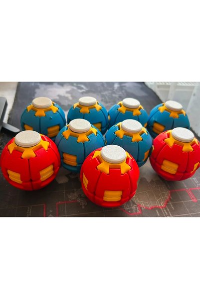 HelixCore Bas-Çevir Fidget Topu
