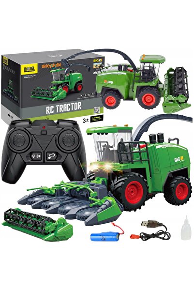 Skleplolki MAȘINĂ AGRICOLĂ COMBINE CONTROLATĂ DE LA DISTANȚĂ JUCĂRIE PENTRU C...