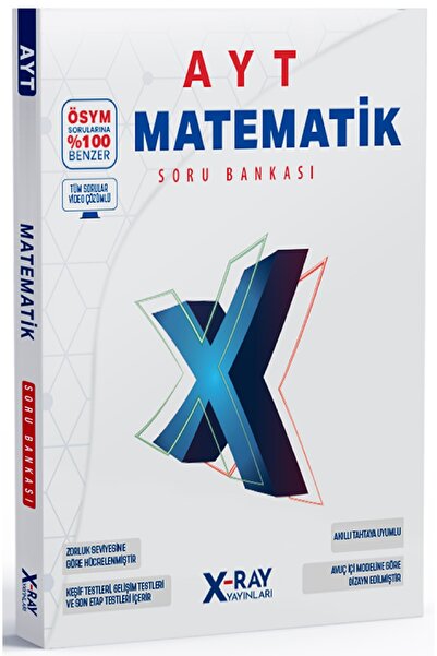 X-RAY Yayın YKS AYT Matematik X-RAY Soru Bankası Video Çözümlü